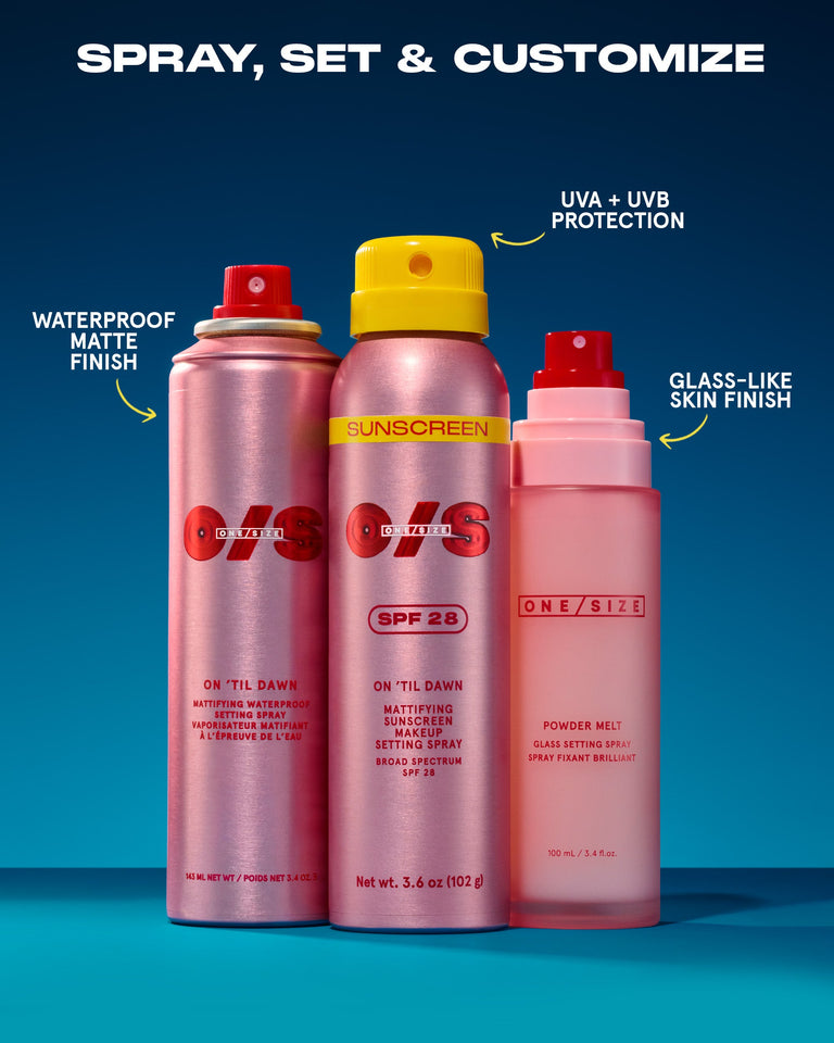 On ’Til Dawn Mattifying Sunscreen Makeup Setting Spray SPF 28 Full-Sized