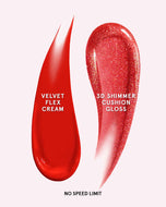 LIP SNATCHER Velvet Flex Cream & Cushion Gloss Lip Duo