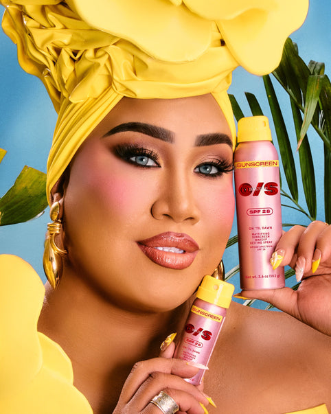 On ’Til Dawn Mattifying Sunscreen Makeup Setting Spray SPF 28 Travel-Sized