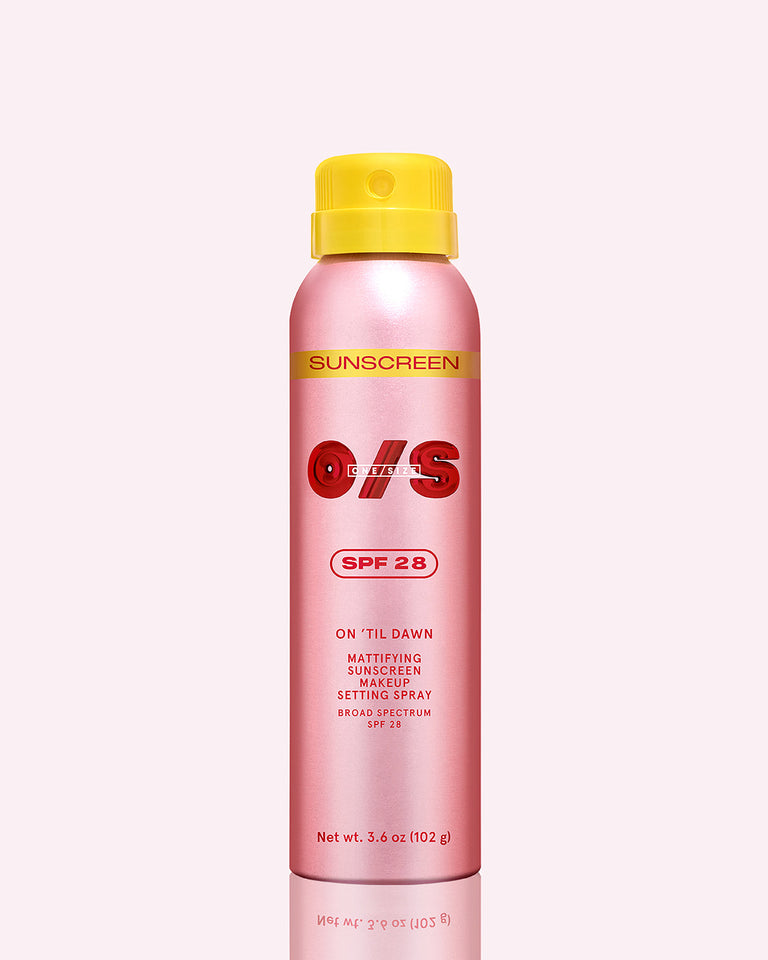 On ’Til Dawn Mattifying Sunscreen Makeup Setting Spray SPF 28 Full-Sized